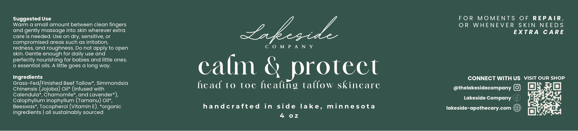 Calm & Protect Tallow Whip