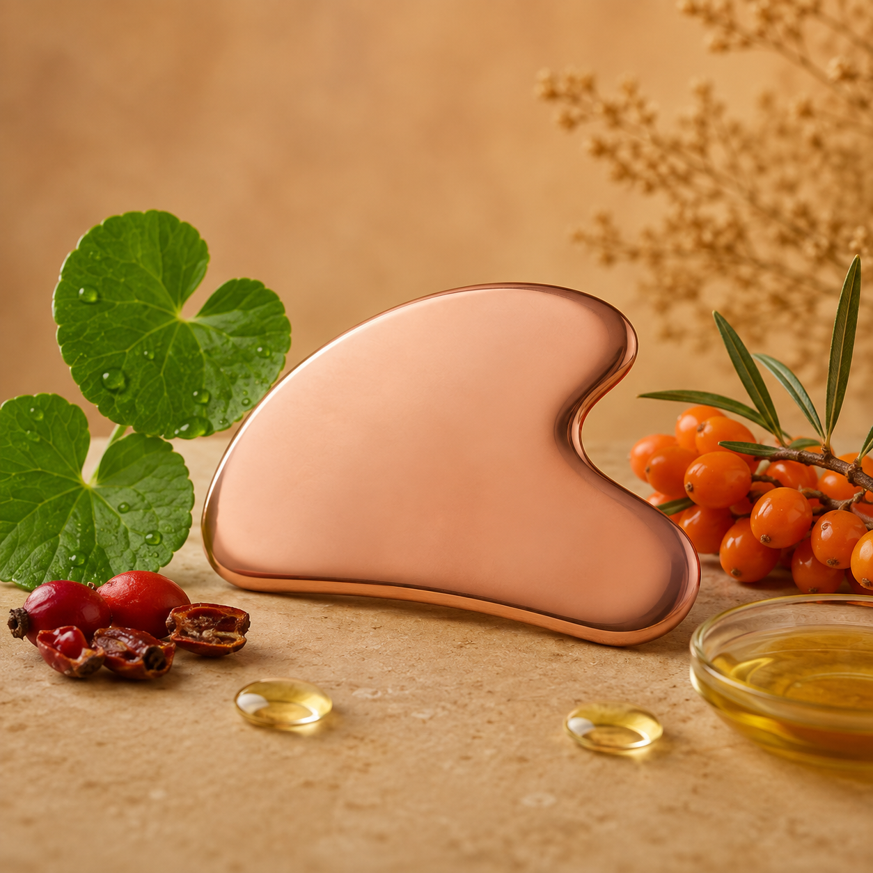 Pure Copper Gua Sha