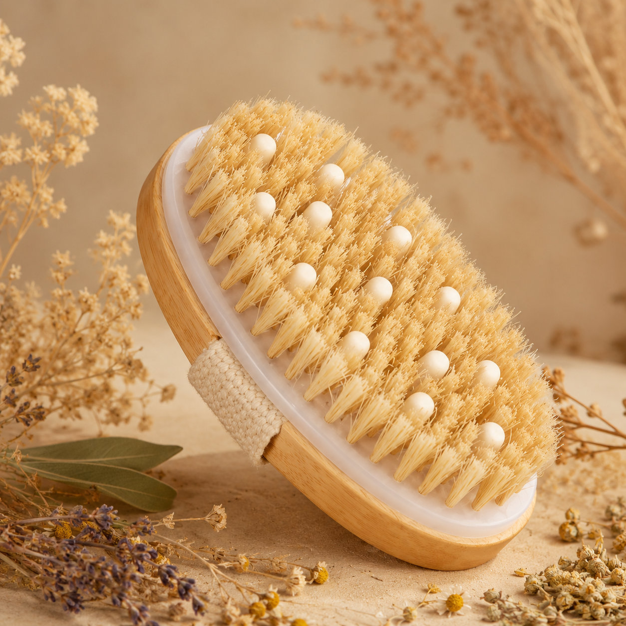 Natural Dry Body Brush