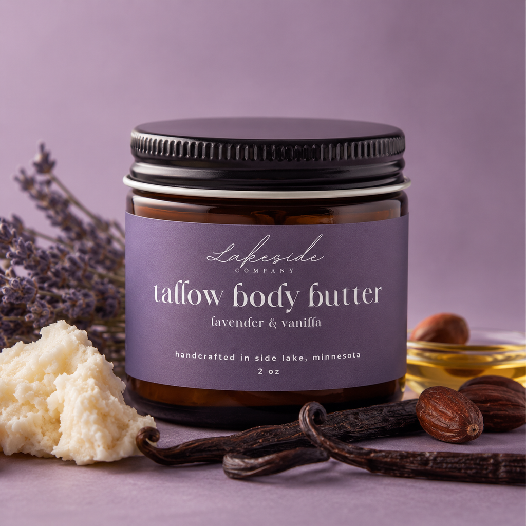 Lavender & Vanilla Tallow Body Butter