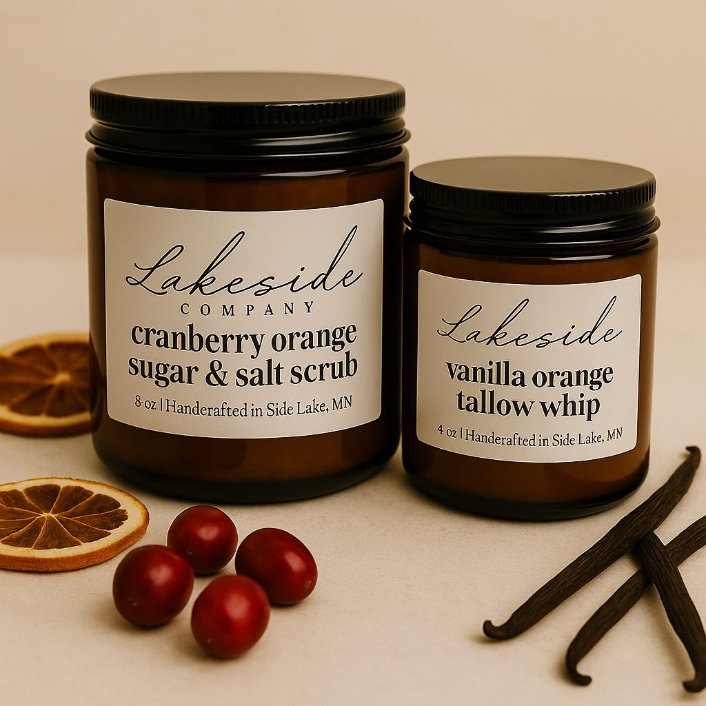 Winter Glow Set — Cranberry Orange & Vanilla Orange